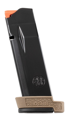 Hogue 18493 OverMolded Rubber Grip Extension Base Pad - S&W M&P Bodyguard 2.0 .380 ACP 12-Rd FDE — view 2