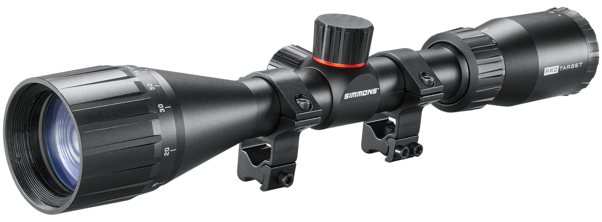 Simmons ProTarget 3-9x40mm 30mm Tube Mil-Dot Reticle Riflescope — view 2