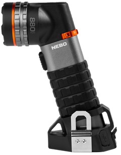 NEBO Luxtreme SL50 Spotlight 50/250/450 Lumens LED USB-C Rechargeable - Black — view 2