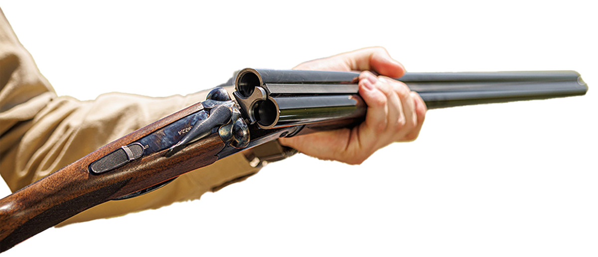 F.A.I.R. Iside II 20 Gauge 2rd 28" Side By Side Break Open Shotgun - Color Case Hardened — view 2