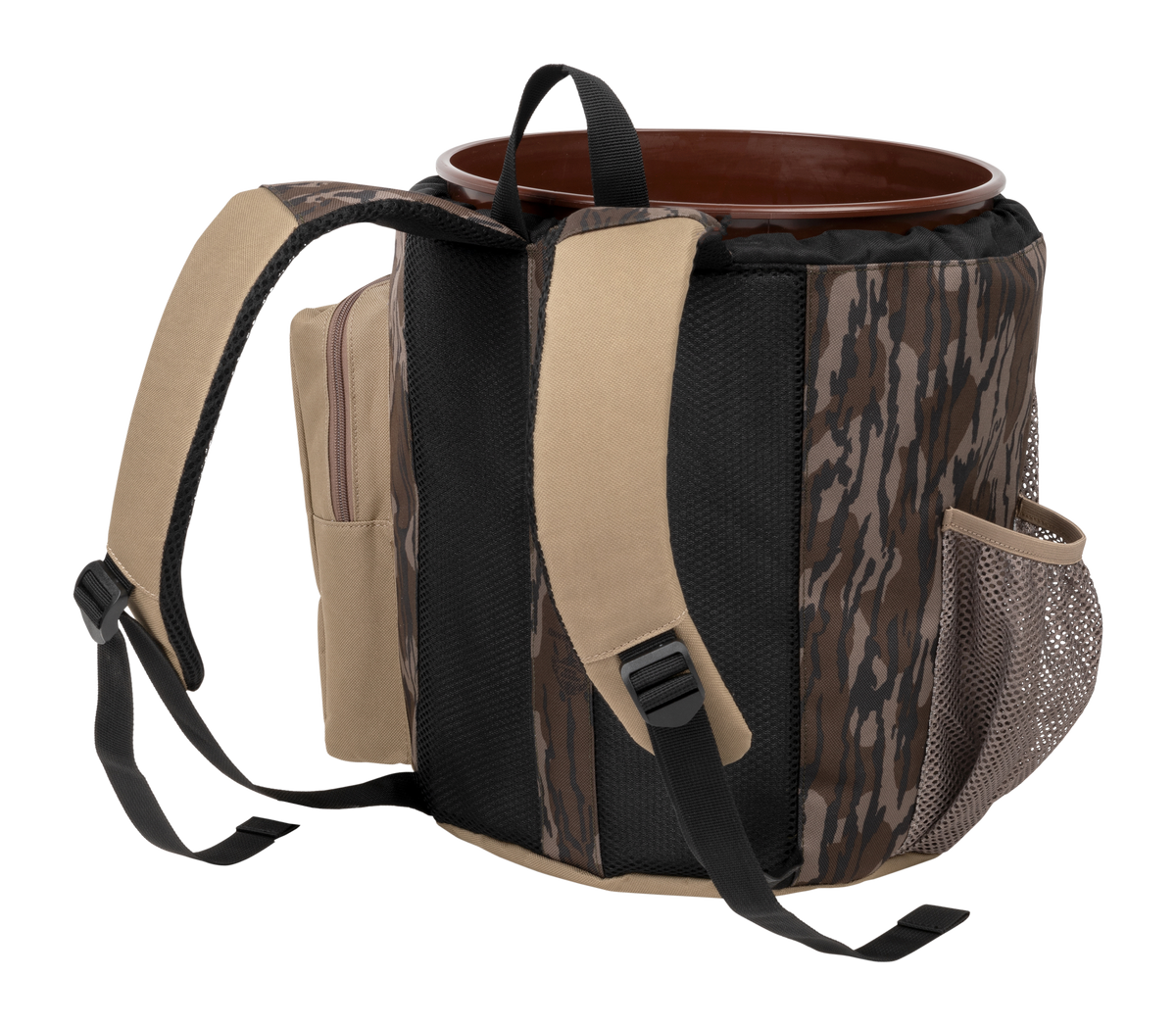 Allen 5587 Dove Bucket Organizer - 5-Gallon Bucket Shell Carrier with Padded Backpack Straps — view 2