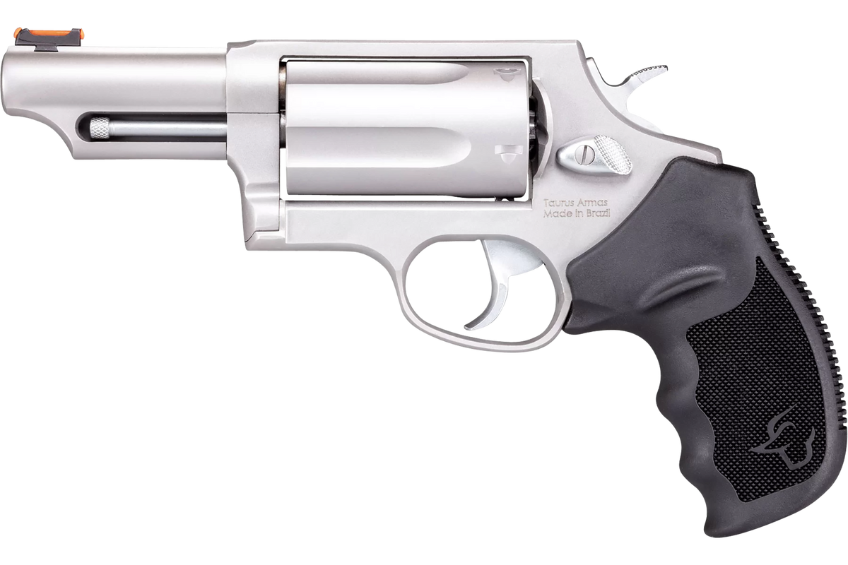 Taurus Judge Compact 45 Colt (LC)/410 Bore 3" 5-Rd DA/SA Revolver - Matte Stainless — view 2