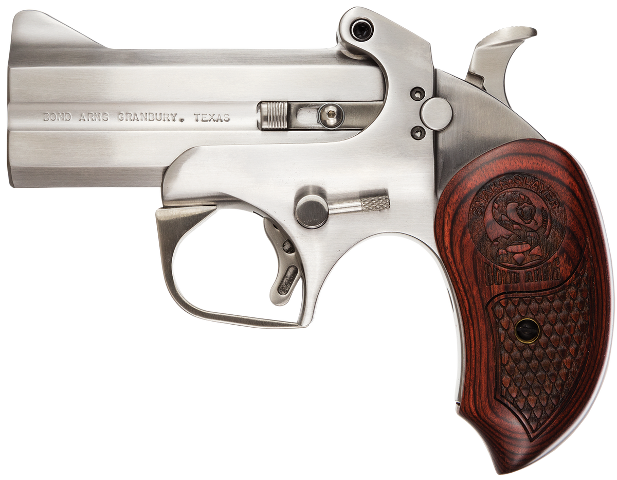 Bond Arms Snakeslayer Original 357 Mag/38 Spl 3.5" 2-Rd Derringer - Extended Rosewood — view 2