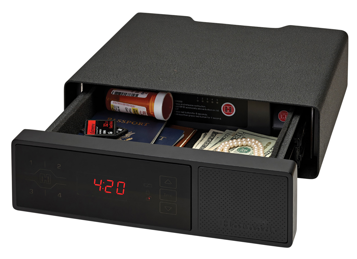Hornady 98215 Rapid Safe Night Guard RFID Handgun Safe Black — view 2