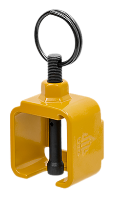 Leapers UTG MNT-16AD2C Blank Firing Adaptor AR-15 Steel 2.44" Black/Yellow — view 2