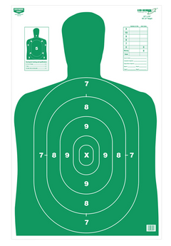 Birchwood Casey EZE-Scorer BC-27 Silhouette Paper Target 23" x 35" Green 100/Pkg — view 2