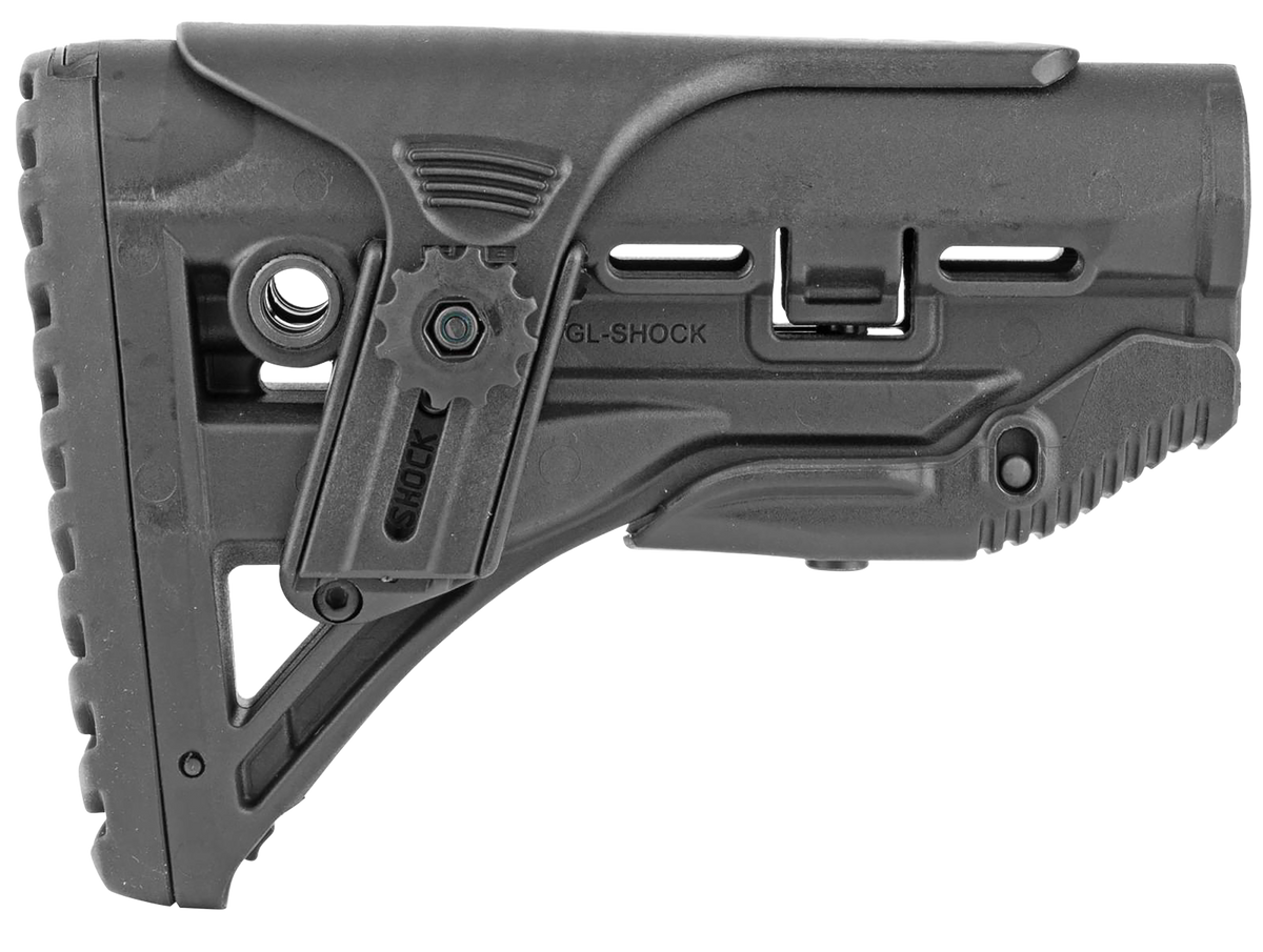 FAB Defense GL-Shock CP AR-15 Polymer Buttstock - Black — view 2