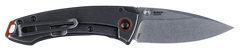 Columbia River 2522 Tuna Compact 2.73" Folding Drop Point Plain Stonewashed 8Cr13MoV Black G10/SS Handle — view 2