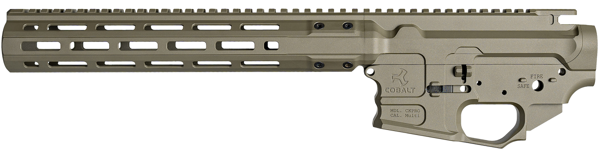 Cobalt Kinetics CK-Pro AR-15 9.8" M-LOK FDE Receiver Set — view 2