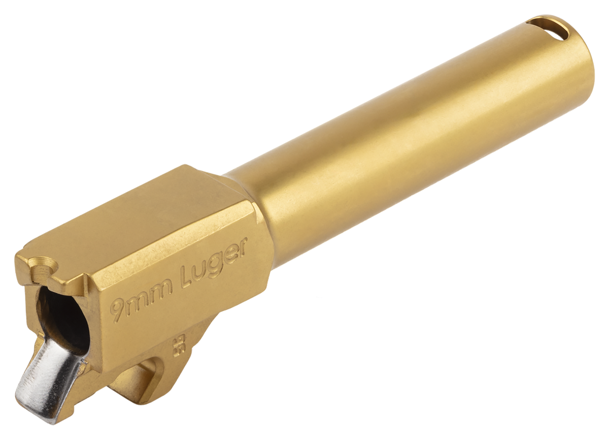 Smith & Wesson M&P PC Shield EZ 9mm 3.83" Ported Stainless Steel Barrel - Gold — view 2