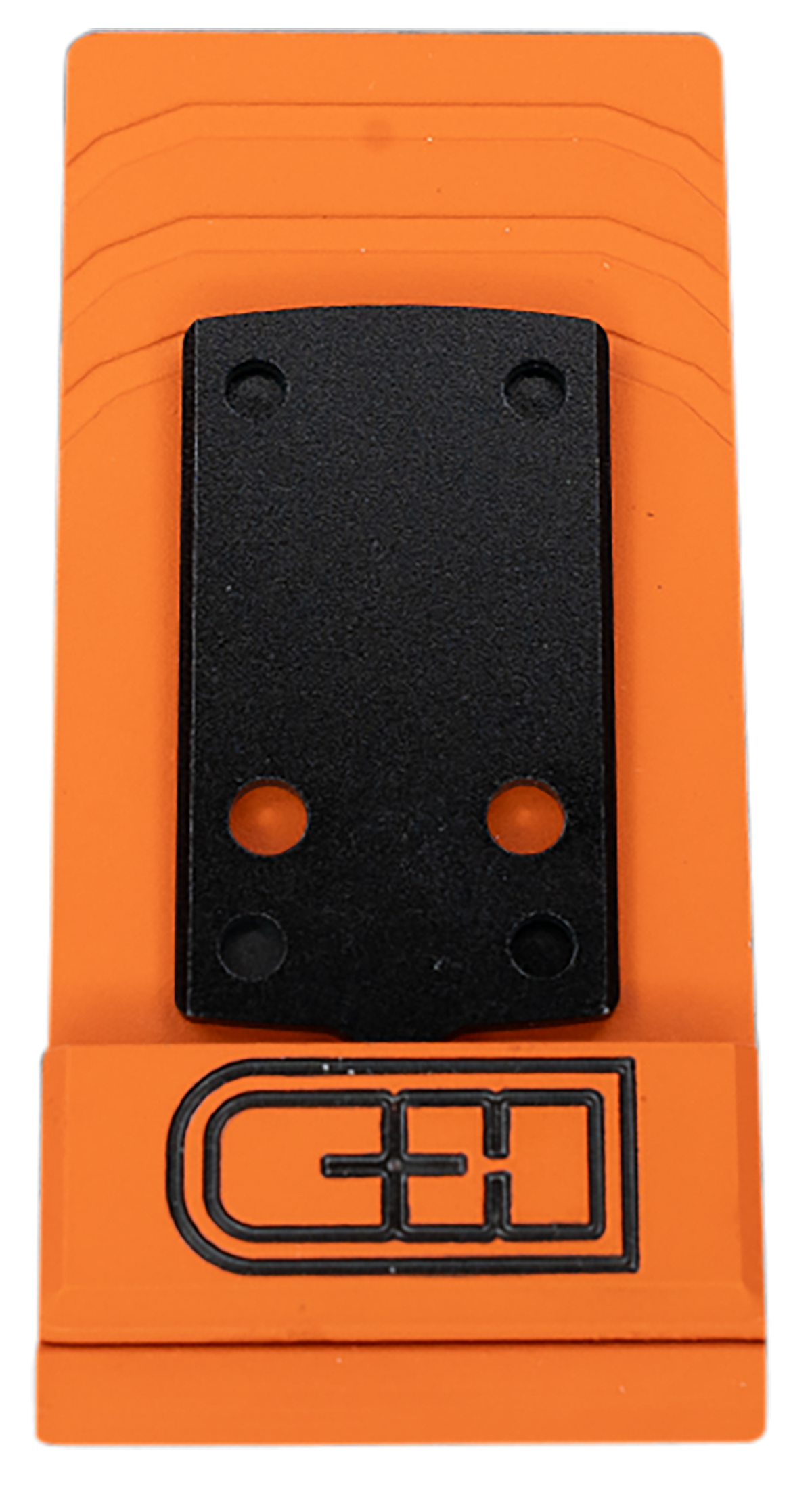 C&H Precision SAHCHOLOK Springfield Hellcat Optic Adapter Plate - Holosun 407K/507K RMSc Footprint - Black Anodized — view 2