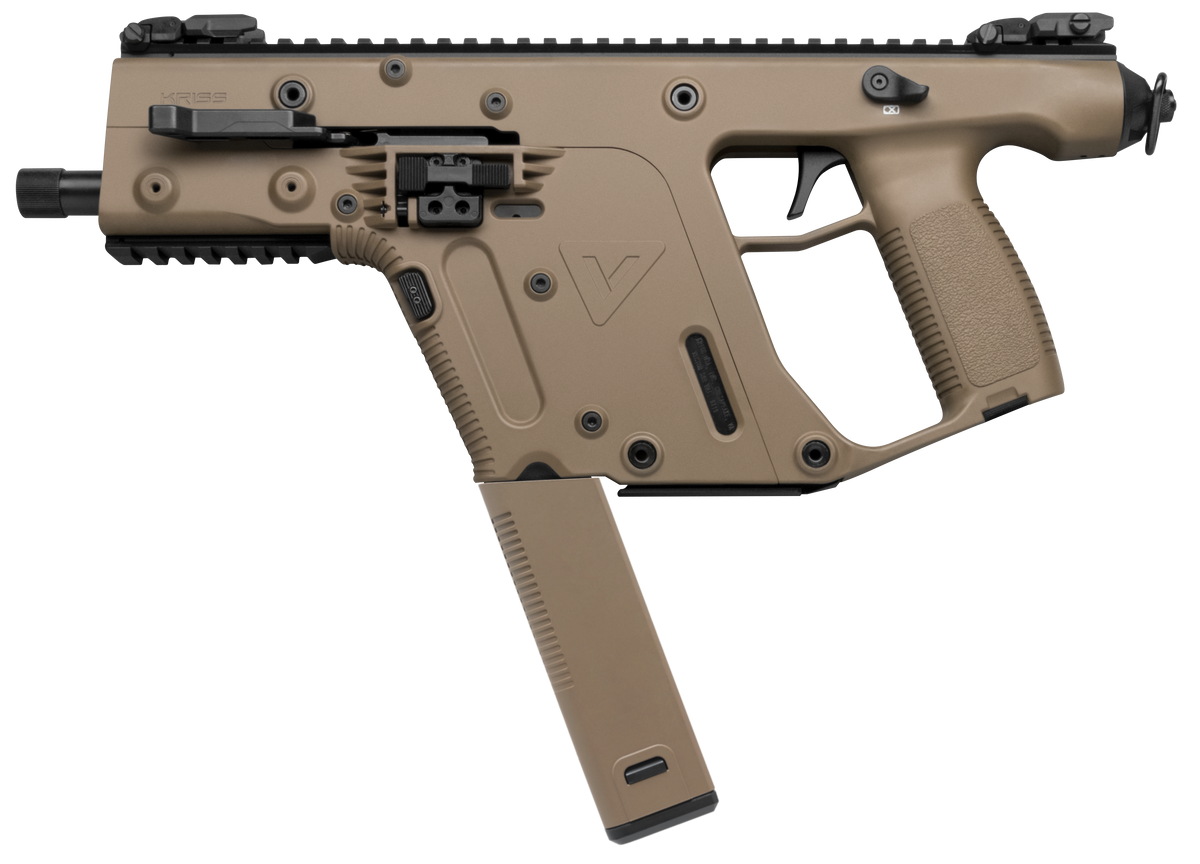 Kriss USA Vector SDP Gen2 45 ACP 5.50" 30+1 Semi-Auto Pistol - FDE — view 2