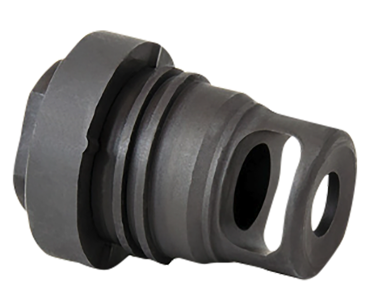 Yankee Hill Mini Phantom 5.56x45mm NATO 1/2x28 Q.D. Muzzle Brake - Black Melonite Steel 1.60" — view 2