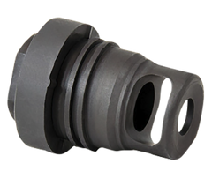Yankee Hill Mini Phantom 5.56x45mm NATO 1/2x28 Q.D. Muzzle Brake - Black Melonite Steel 1.60" — view 2