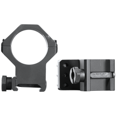 Weaver Mounts 99695 Six-Hole Picatinny Rings 30mm Extra High - Matte Black Aluminum — view 2