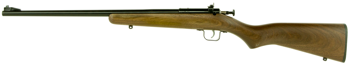 Crickett KSA2238 Youth 22 LR 16.12" 1-Rd Bolt Action Rifle - Walnut Stock — view 2