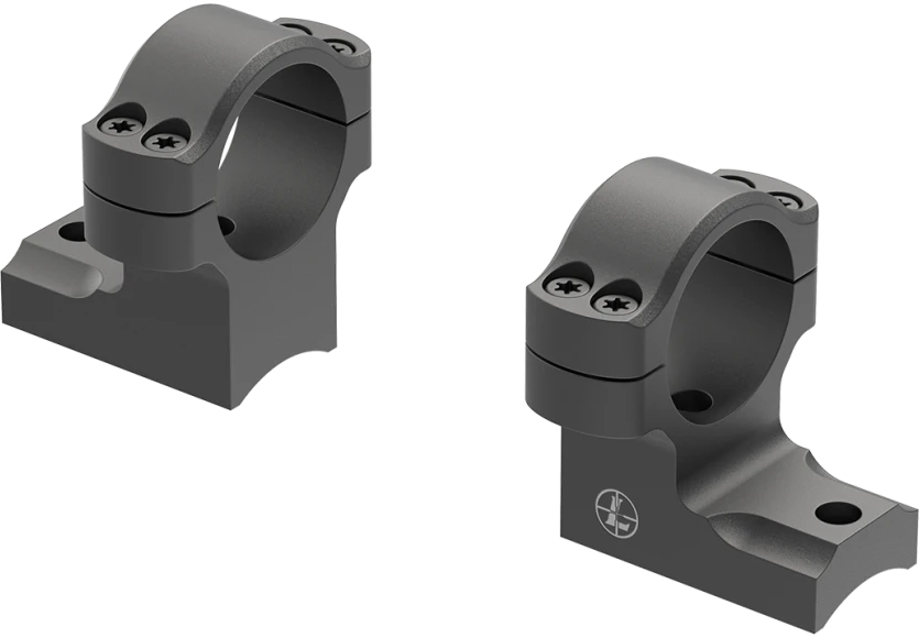 Leupold BackCountry 1" High Matte 2-Piece Scope Ring Mount - Savage 10/110 Round Receiver (8-40) — view 2