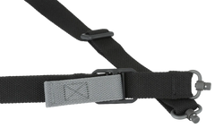 Blue Force Gear Vickers Push Button Sling 1.25" 36"-62" Black Cordura Padded 2-Point Rifle — view 2