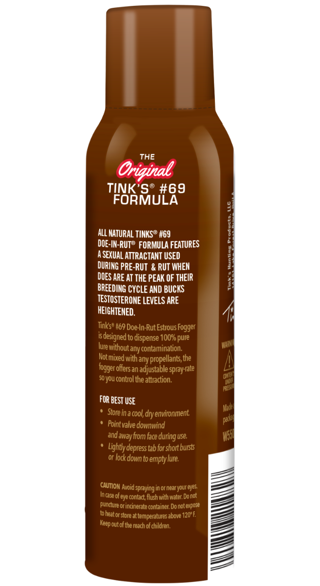 Tinks #69 Doe-In-Rut Doe In Estrus Deer Attractant 5 oz Aerosol Fogger — view 2