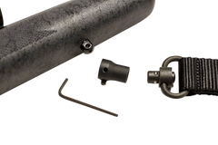 GrovTec GTSW108 Base-To-Stud Fixed Swivel Adaptor Quick Detach Black Aluminum — view 2