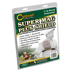 Caldwell Super Mag Plus Recoil Shield Tan Cloth w/Leather Pad Ambidextrous — view 2