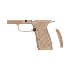 Tyrant CNC Sig Sauer P365 X-Macro Snub Nose Grip Module - FDE — view 2