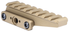 Unity Tactical FAST Optic Riser 3.60" Picatinny Mount - FDE — view 2