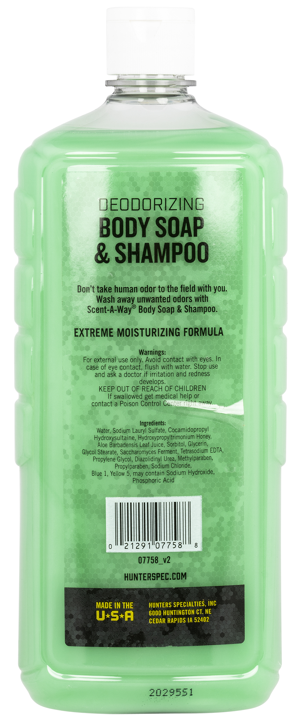 Scent-A-Way Shampoo/Body Wash Odor Eliminator 32 oz Bottle - Odorless — view 2