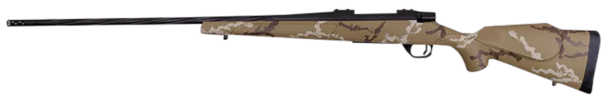 Weatherby Vanguard Outfitter 300 Win Mag 26" 3+1 Bolt Action Rifle - Black Cerakote Fluted/Threaded Barrel — view 2