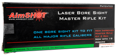 AimShot Master Kit Multi-Caliber Bore Sight - Red 650nm Laser Rifle — view 2