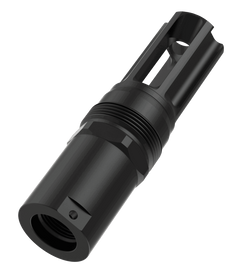 Liberty Precision Machine LPM-2007 Eclipse Pin & Weld Flash Hider 1/2x28 Black Stainless Steel 3.05" — view 2