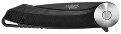 Camillus Cirque 2.75" Folding Drop Point AUS-8 Carbonitride Titanium Black G10 Plain Edge Knife — view 2