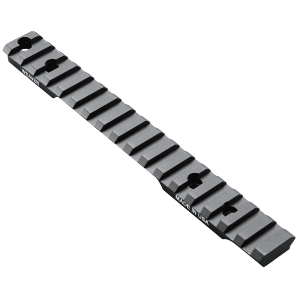 Weaver Mounts 99466 Multi-Slot Base Extended Savage 10 Short Action Matte Black Aluminum — view 2