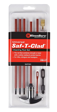 Kleen-Bore SAF-T-CLAD SAF301 Universal Classic Cleaning Kit .22-.45 Cal Handgun/Rifle/All Gauge Shotguns — view 2