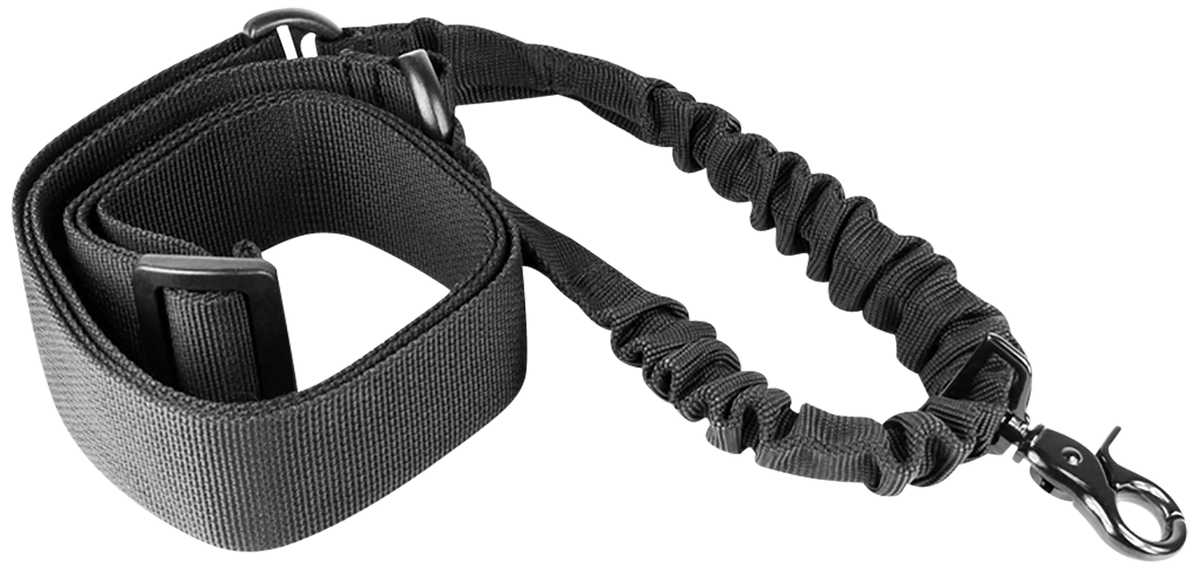 Aim Sports AOPS One Point Bungee Sling 25" Black Elastic Webbing Rifle — view 2