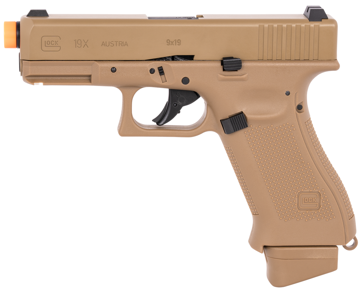 RWS Umarex G19X Gen5 CO2 Airsoft 6mm BB 14+1 Pistol - Coyote Tan — view 2