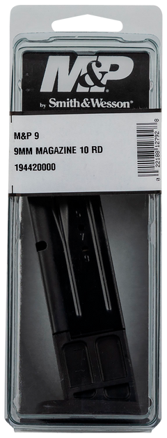 Smith & Wesson M&P 9mm Luger 10rd Blued Steel Detachable Magazine — view 2