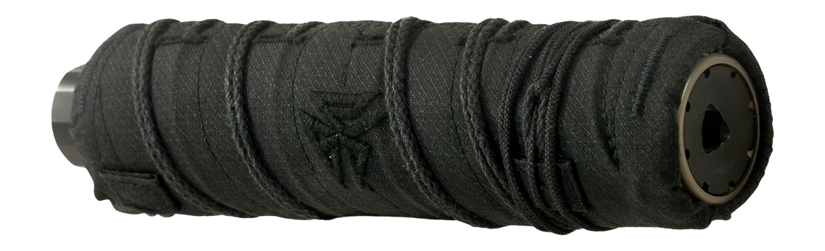 Burn Proof Gear Heavy Suppressor Cover Mask HD/Sparrow/Oculus 5.5x1.1 - Black — view 2