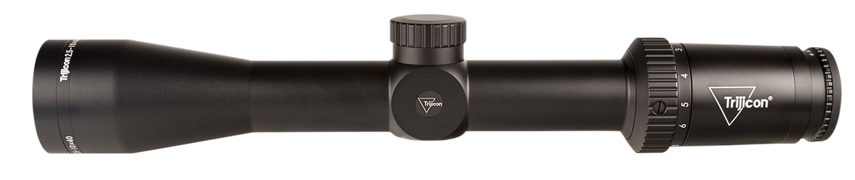 Trijicon Huron 2.5-10x40mm 30mm Tube Rifle Scope - BDC Hunter Holds Reticle - Satin Black — view 2
