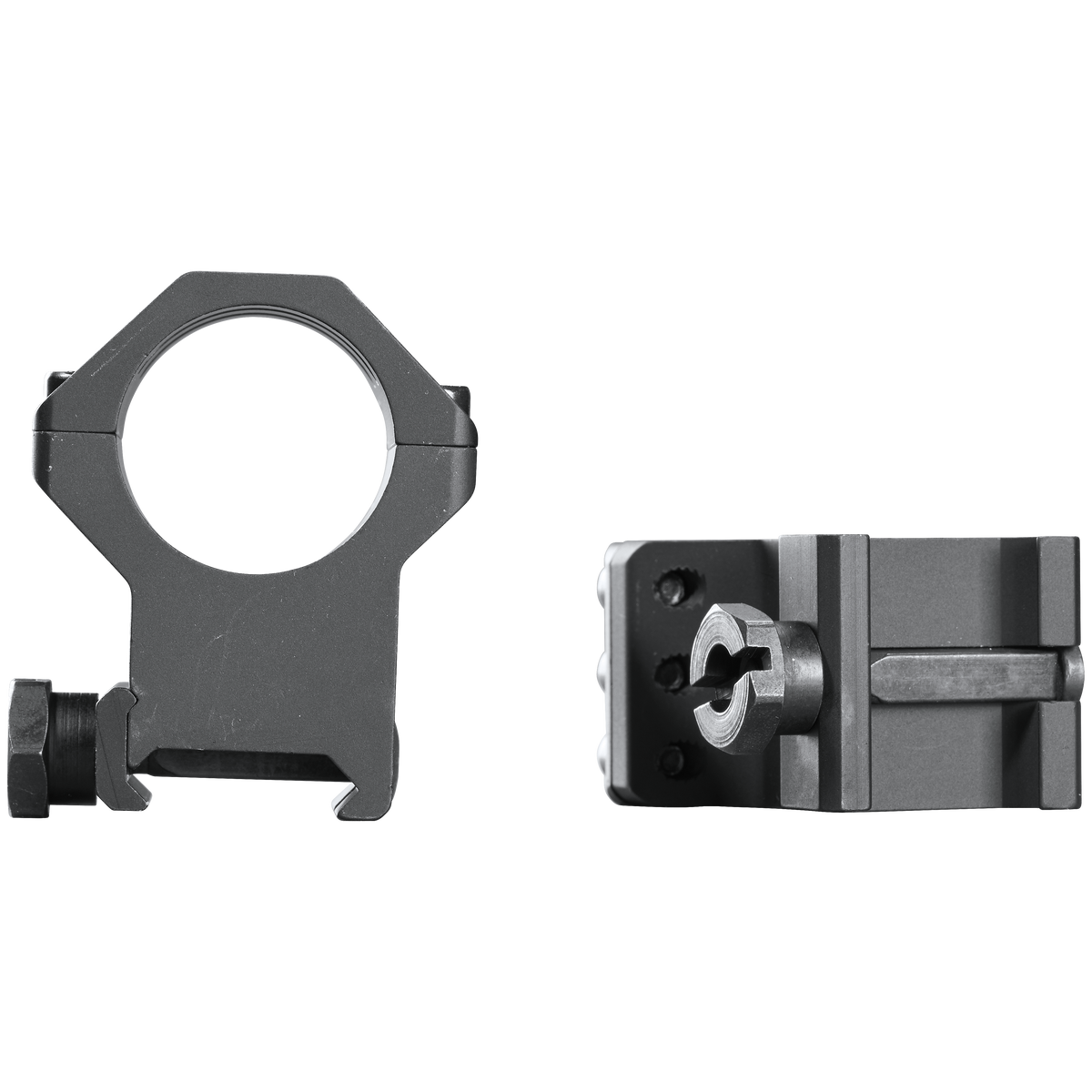 Weaver Mounts 99691 Six-Hole Picatinny Rings 1" XX-High Matte Black — view 2