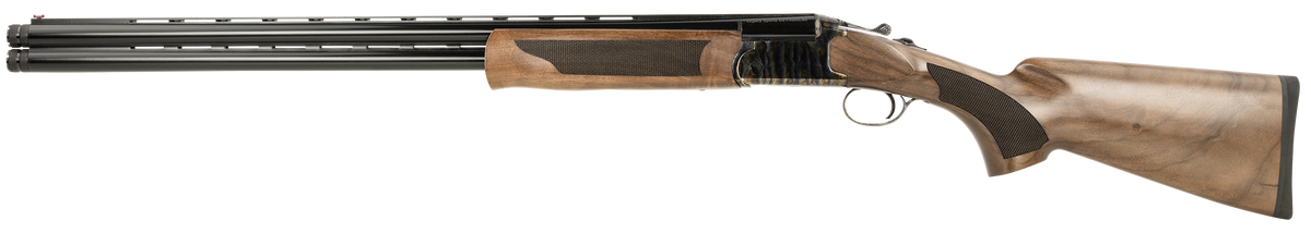 Pointer Acrius KAR1228HT 12 Gauge 28" 2rd 3" Chamber Over/Under Break-Open Shotgun - Color Case Hardened Receiver — view 2