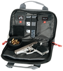 G*Outdoors GPS-1107PCCB Compact Double Pistol Case Black 1-2 Handguns — view 2