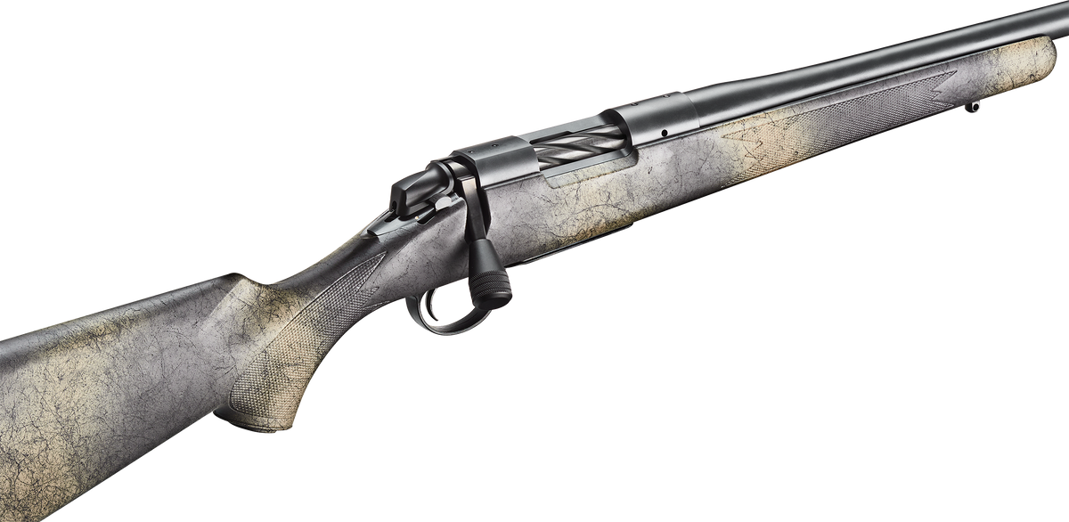 Bergara Rifles B-14 Wilderness Ridge 308 Win 4+1 20" Bolt-Action Rifle - Sniper Gray Cerakote / Woodland Camo Stock — view 2