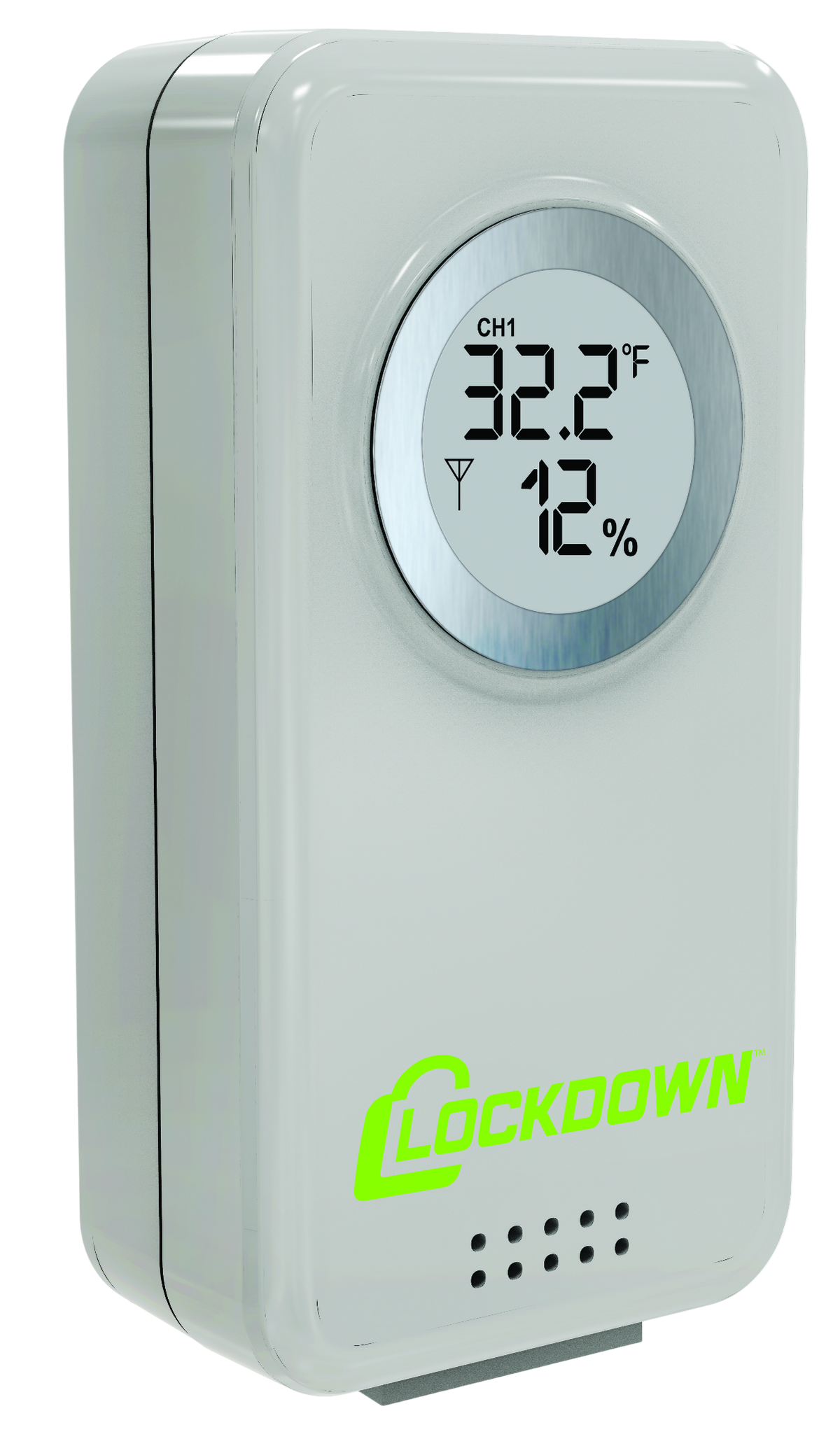 Battenfeld Lockdown 1116792 Wireless Hygrometer w/ Remote Sensor Black/Silver — view 2