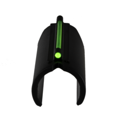 TruGlo TG93A Glo-Dot II 12-20 Gauge Green Fiber Optic Shotgun Front Sight - Black — view 2