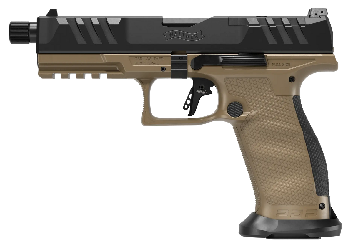 Walther Arms PDP Pro SD Full Size 9mm Luger 5.10" 10+1 Striker-Fired Pistol - FDE Frame — view 2