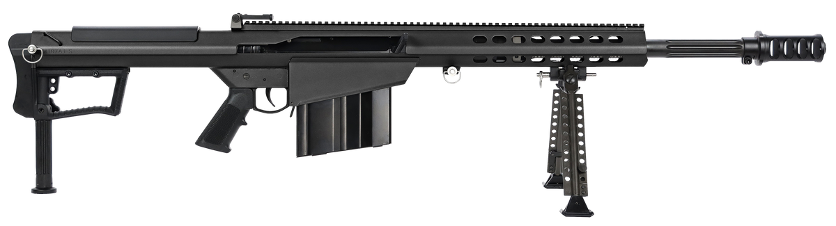 Barrett M107A1 50 BMG 20" 10+1 Semi-Auto Rifle - Black Cerakote — view 2