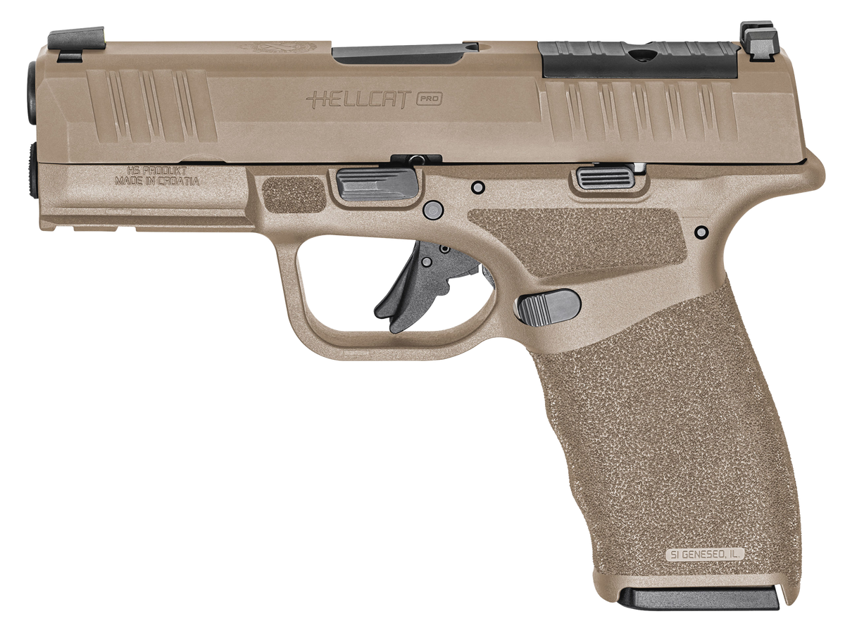 Springfield Armory Hellcat Pro OSP 9mm Luger 3.7" 15+1 Semi-Auto Pistol - Flat Dark Earth — view 2