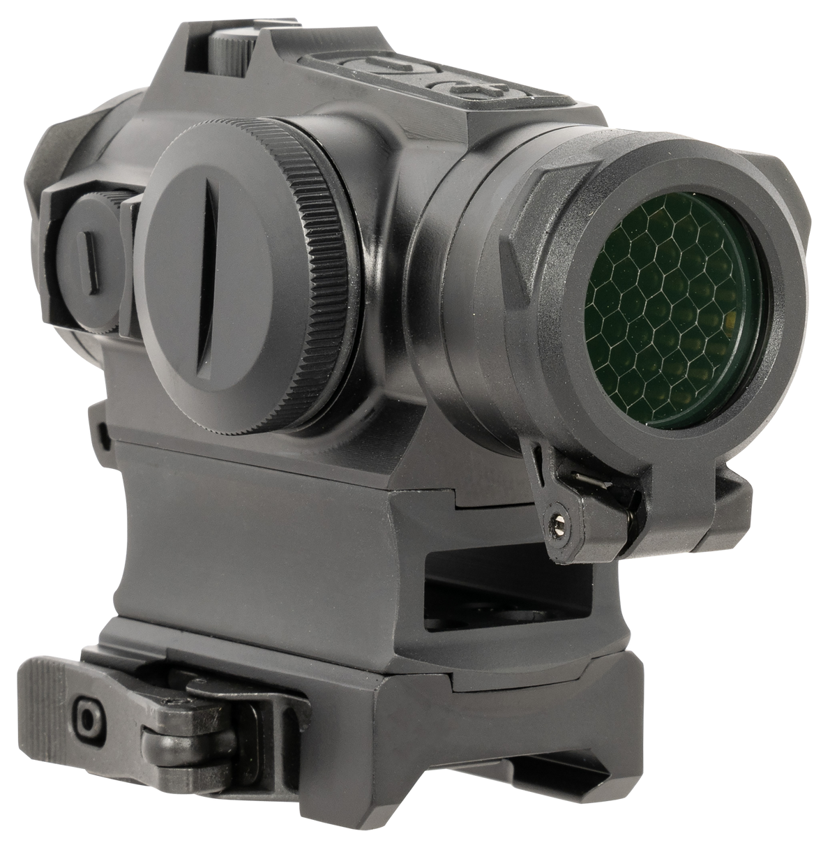 Holosun HE515GM-GR 515 1x 20mm 2 MOA Green Dot/65 MOA Circle Multi Reticle Reflex Sight - Black Anodized — view 2
