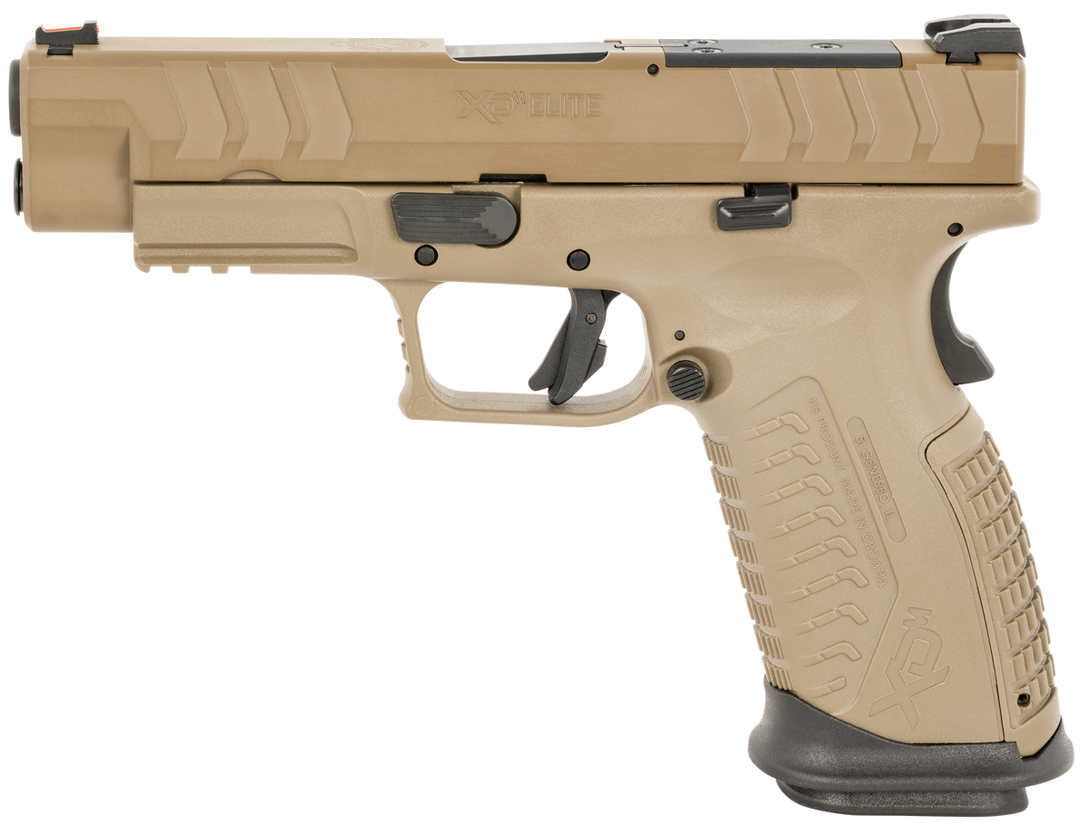 Springfield Armory XD-M Elite OSP 10mm Auto 4.5" 16+1 Semi-Auto Pistol w/ HEX Dragonfly - FDE — view 2